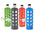 Pure Glass Hydro Guard 9" Clear Bottle Mini Jellyfish