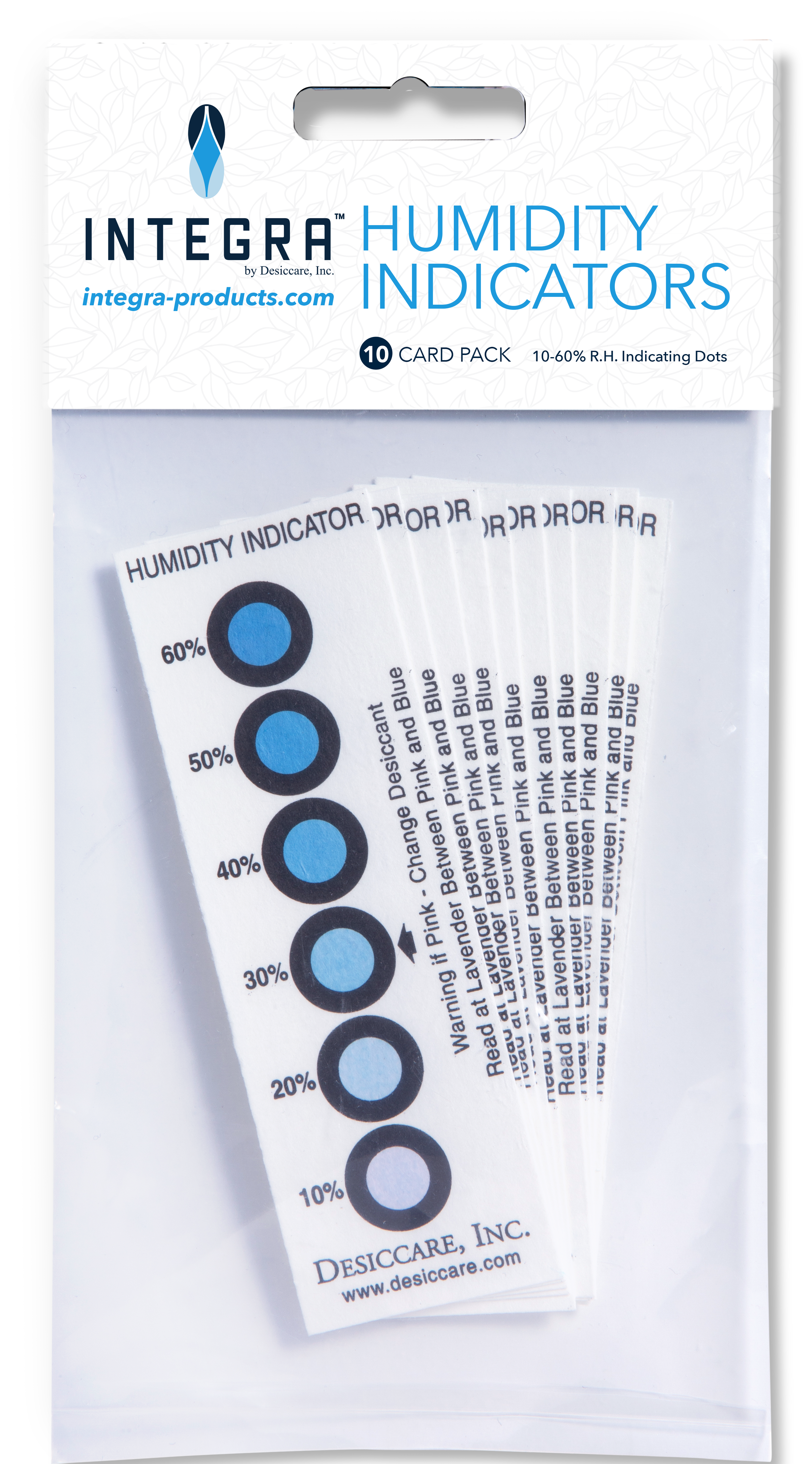 Integra Boost, indicators card