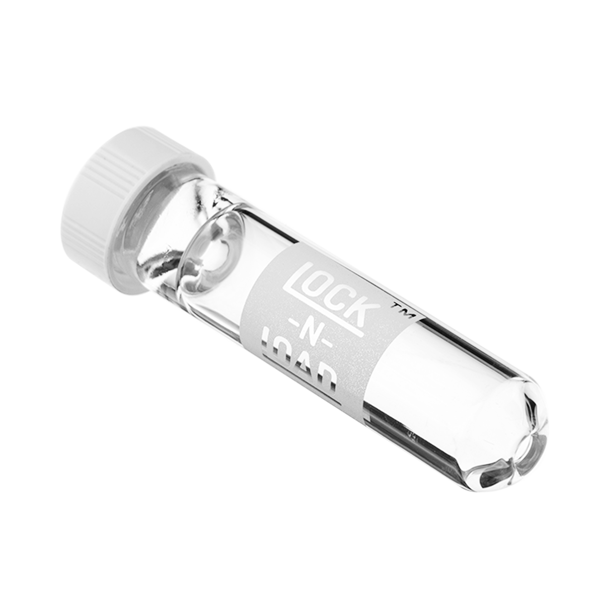 The Lock-N-Load Stagati is the larger 20mm iteration of the Lock-N-Load one-hitter 9mm chillum, made with pharmaceutical-grade glass. With convenience and portability in mind, the Stagati allows for flower to be packed and safely stored with a easy to secure white twist cap. The Stagati's increased bowl size gives users a longer session whenever, wherever.