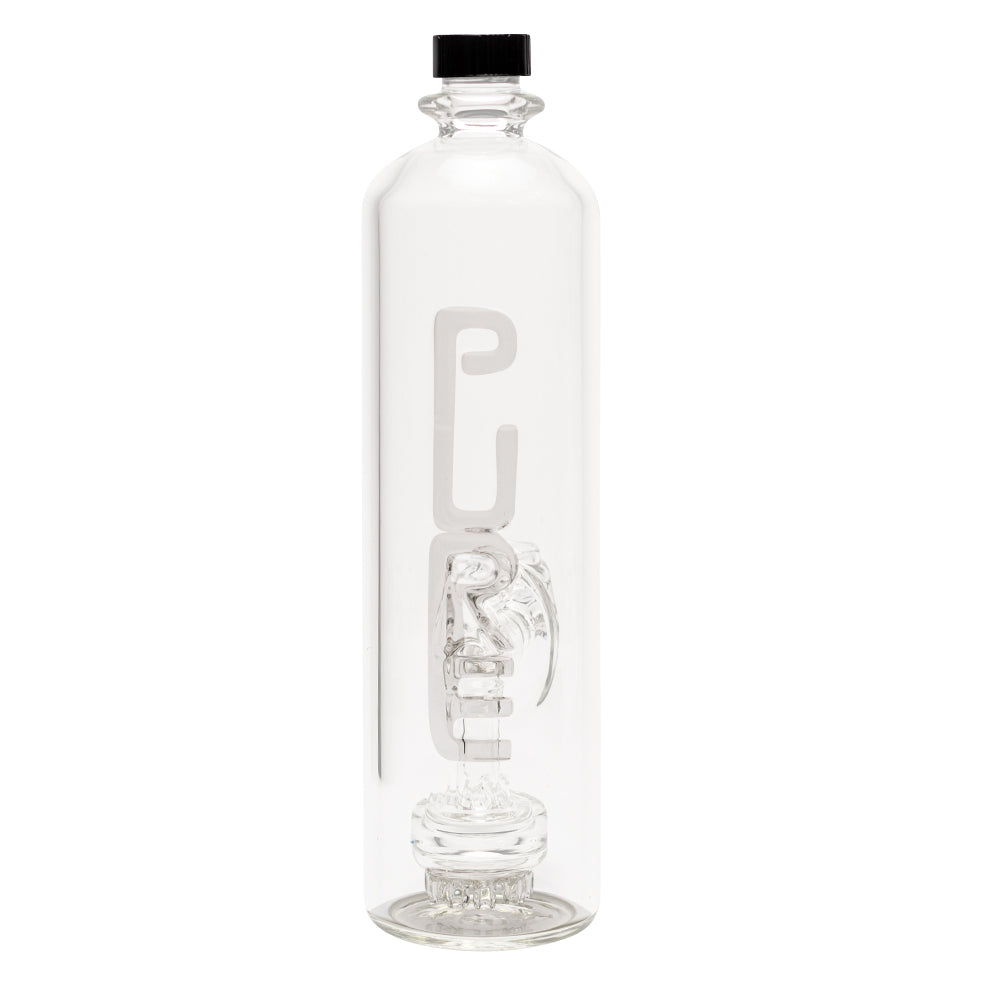 Pure Glass Hydro Guard 9" Clear Bottle Mini Jellyfish