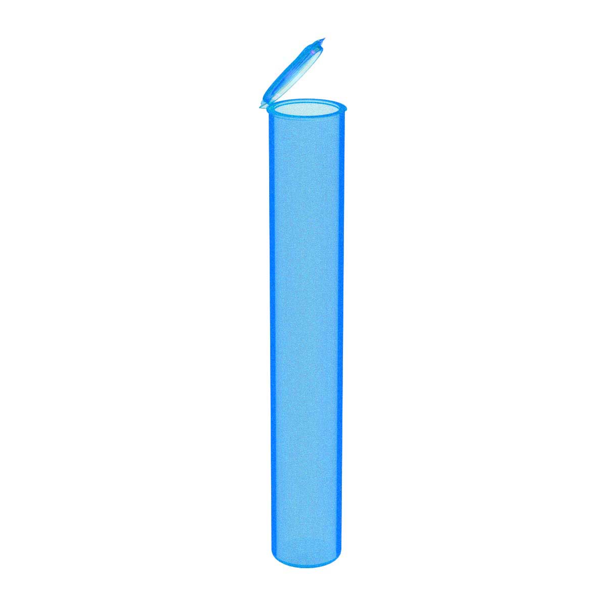 Blue Plastic Cone Tubes - 500 Units/box